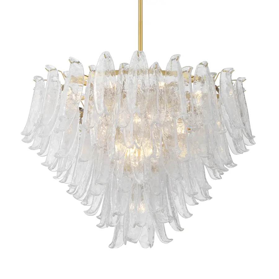 Regent 36.75" 17-Light Chandelier in Legacy Brass - Image 1