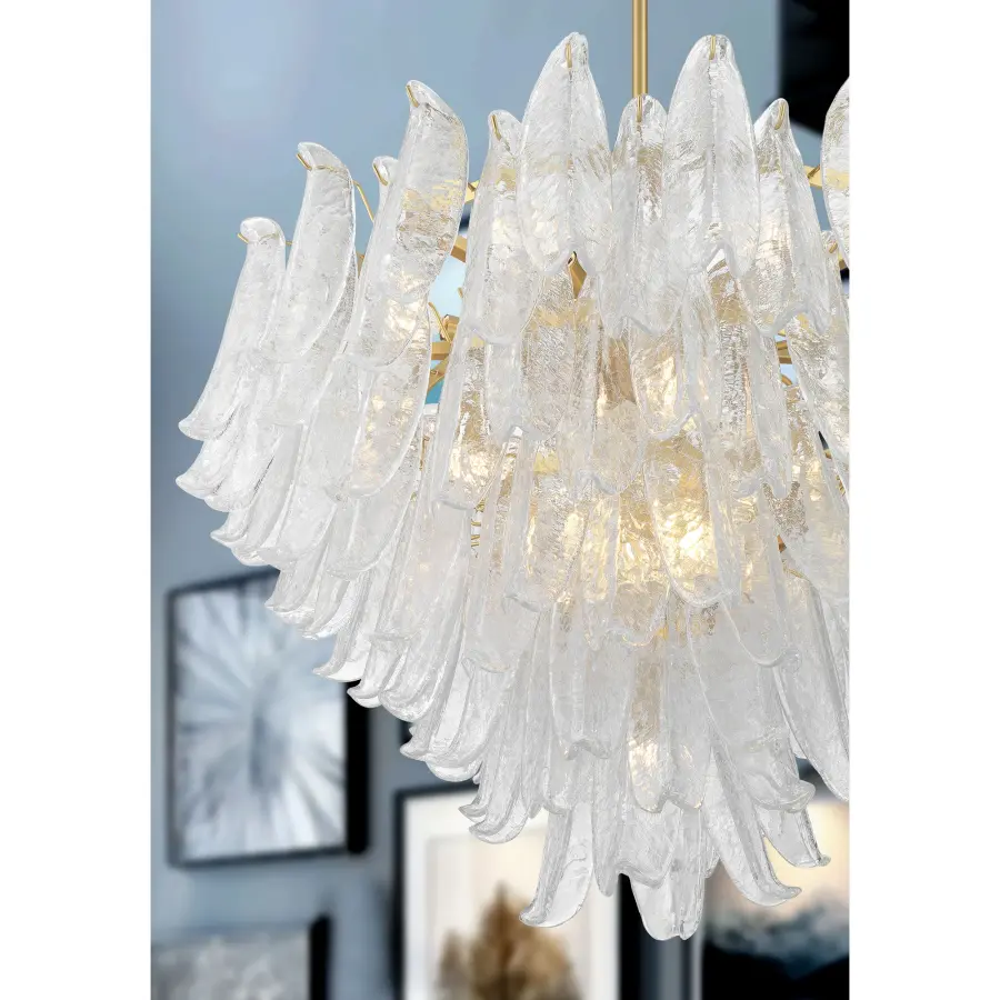 Regent 36.75" 17-Light Chandelier in Legacy Brass - Image 6