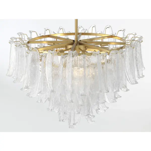 Regent 36.75" 17-Light Chandelier in Legacy Brass - Image 8