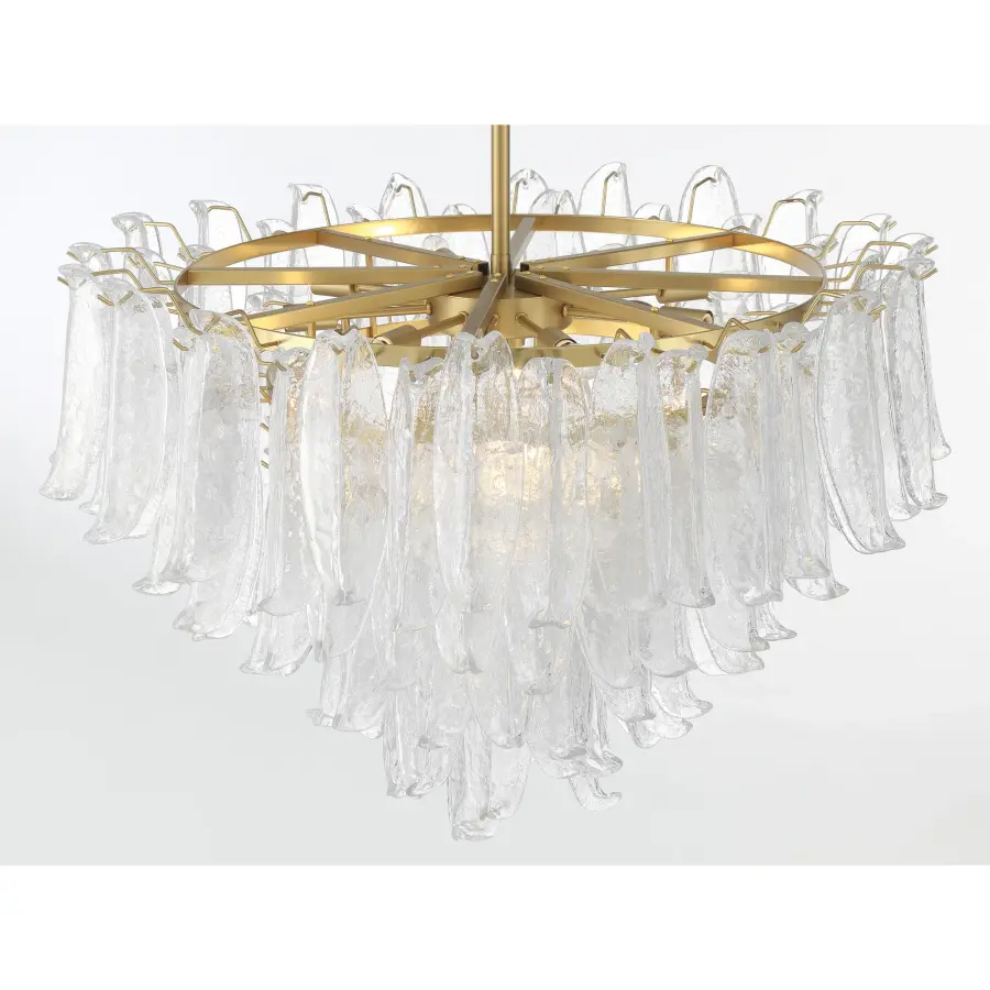 Regent 36.75" 17-Light Chandelier in Legacy Brass - Image 8