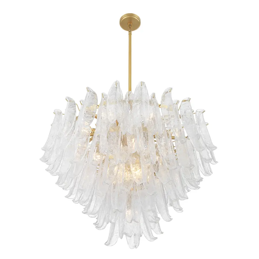 Regent 36.75" 17-Light Chandelier in Legacy Brass - Image 9