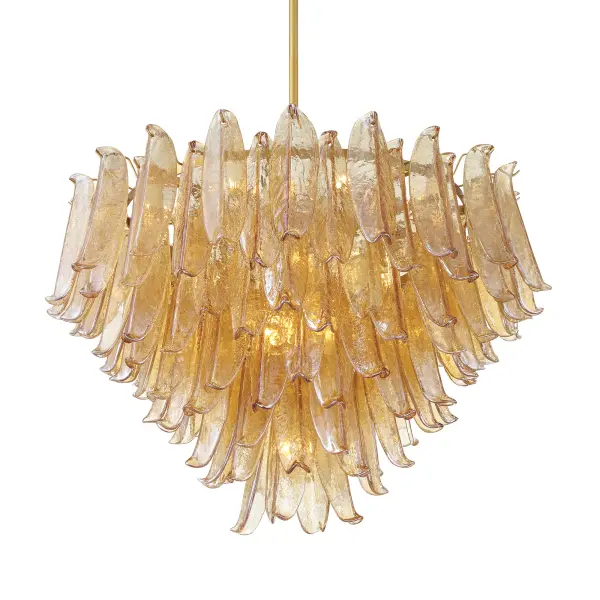 Regent 36.75" 17-Light Chandelier in Legacy Brass - Image 1