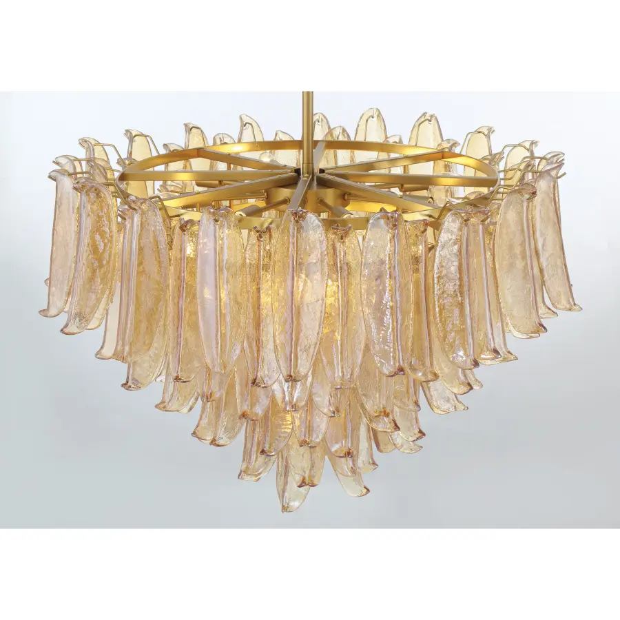 Regent 36.75" 17-Light Chandelier in Legacy Brass - Image 5