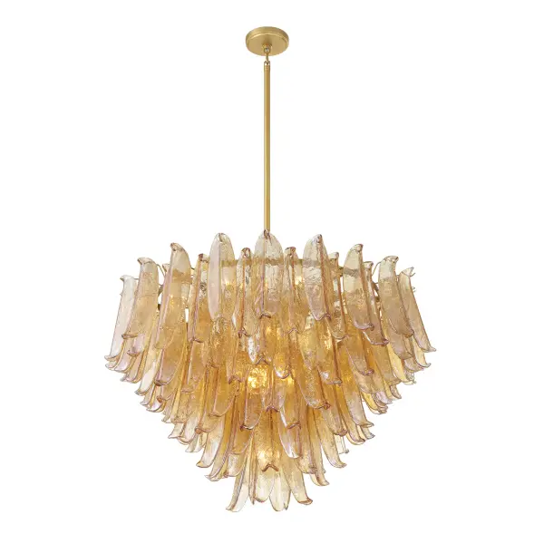 Regent 36.75" 17-Light Chandelier in Legacy Brass - Image 7