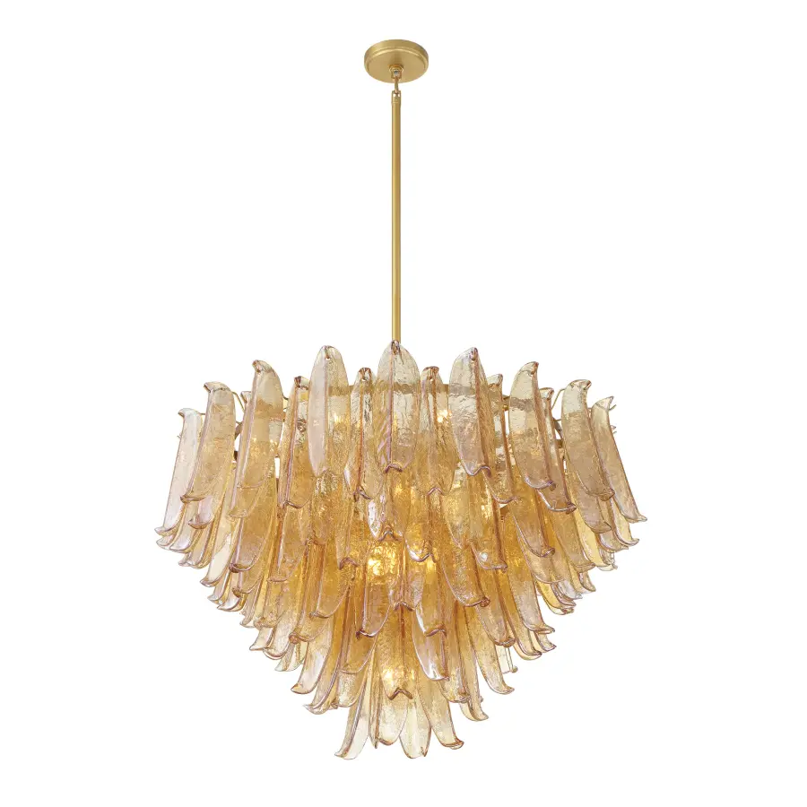Regent 36.75" 17-Light Chandelier in Legacy Brass - Image 7