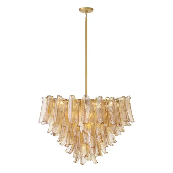 Regent 36.75" 17-Light Chandelier in Legacy Brass - Image 8