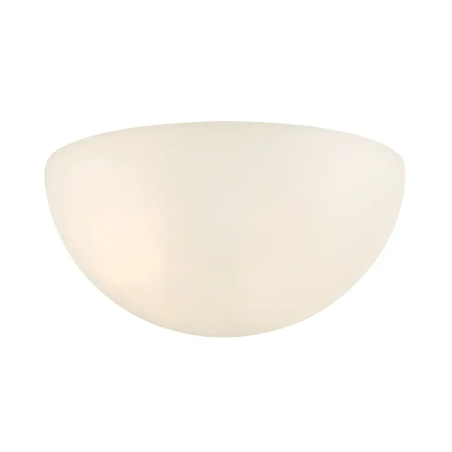Modern White Alabaster Wall Sconce