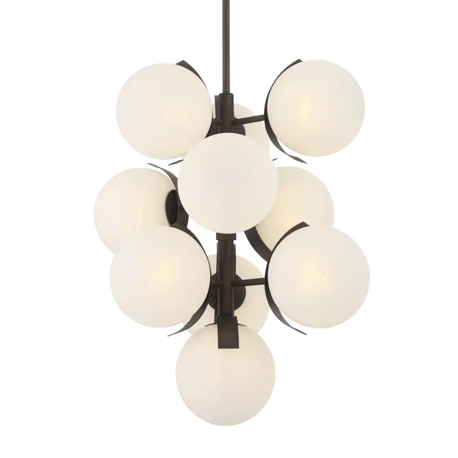 Vino 10-Light Pendant in Dark Bronze - Image 1