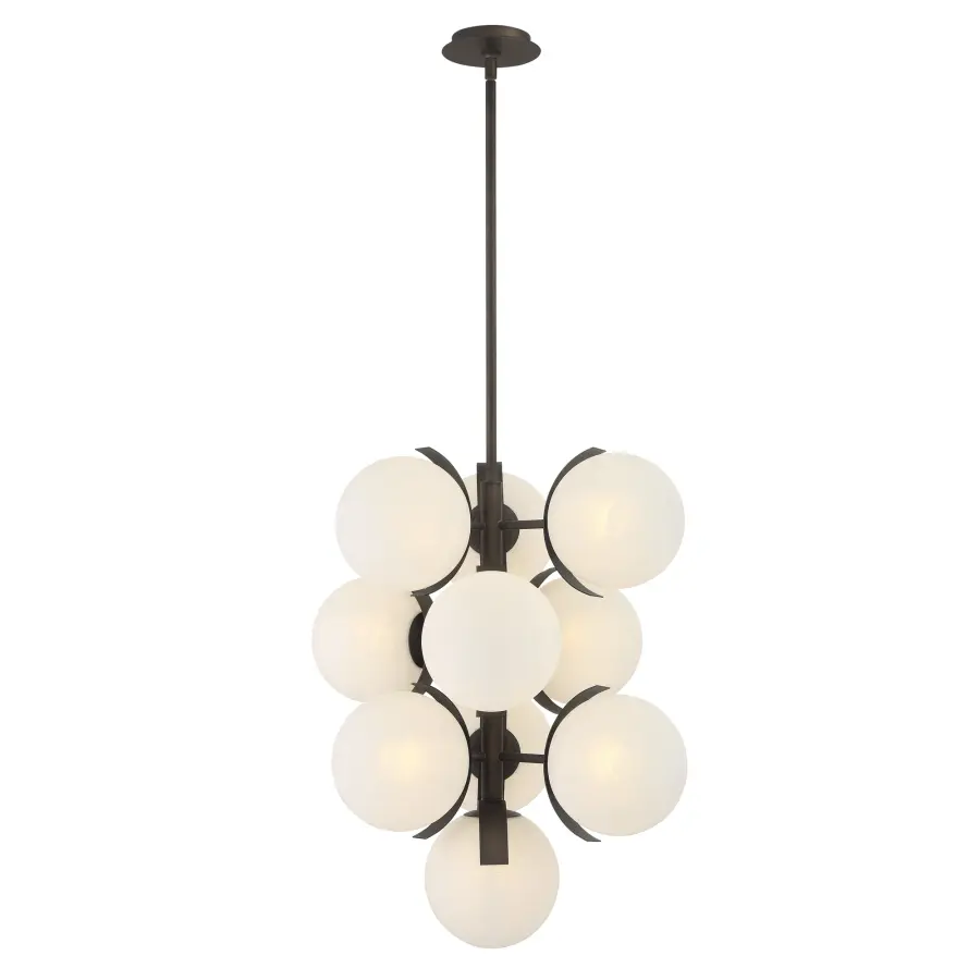 Vino 10-Light Pendant in Dark Bronze - Image 11