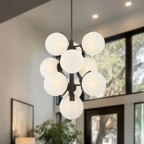 Vino 10-Light Pendant in Dark Bronze - Image 4