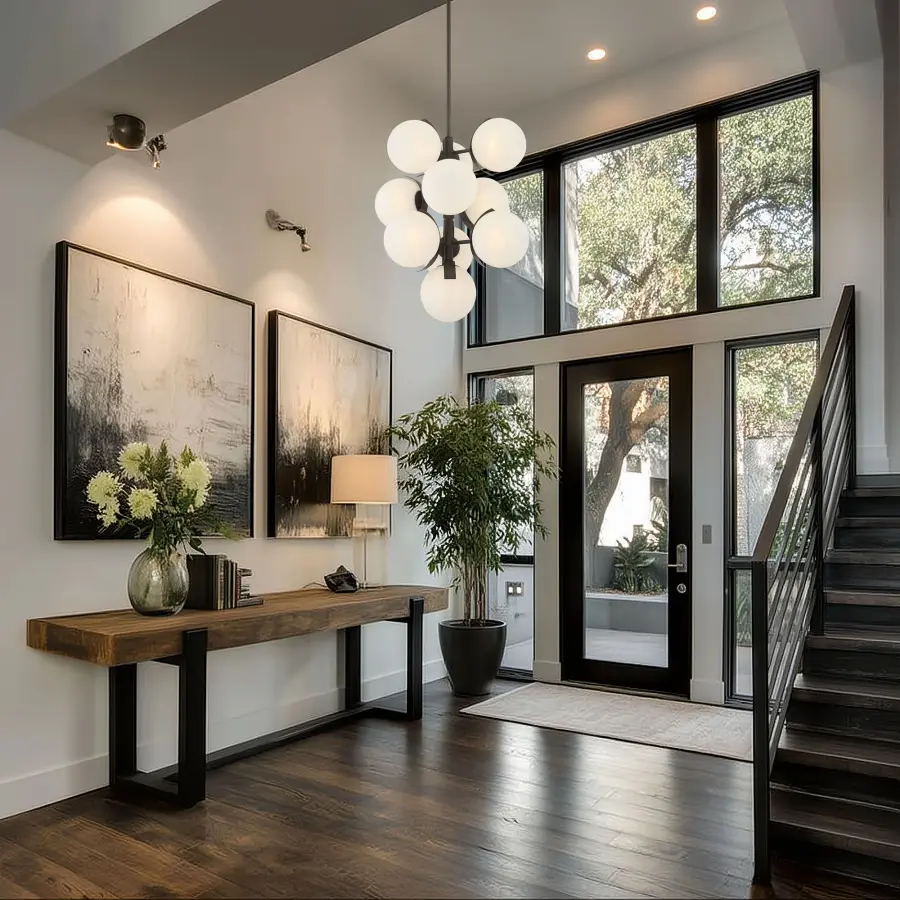 Vino 10-Light Pendant in Dark Bronze - Image 5