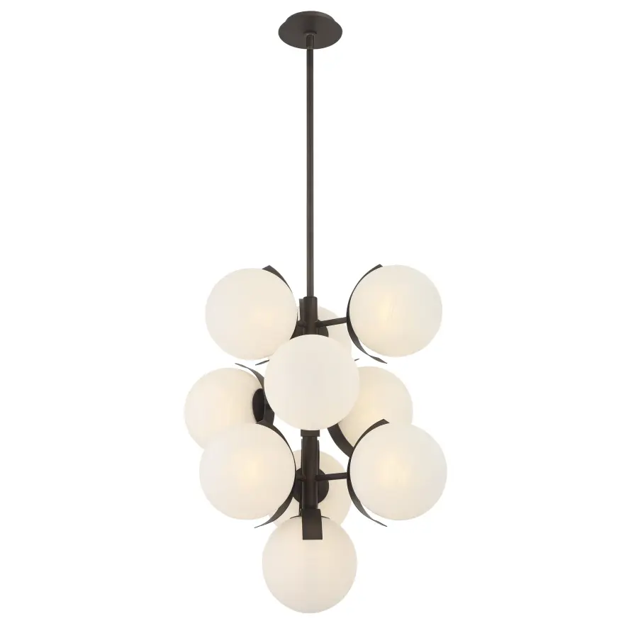 Vino 10-Light Pendant in Dark Bronze - Image 10
