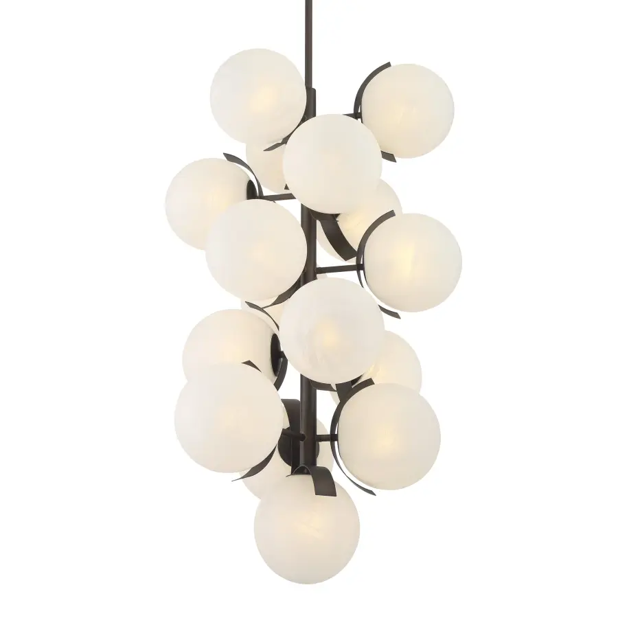 Vino 16-Light Pendant in Dark Bronze - Image 1