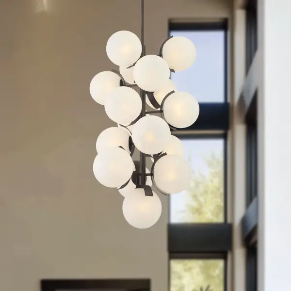 Vino 16-Light Pendant in Dark Bronze - Image 4