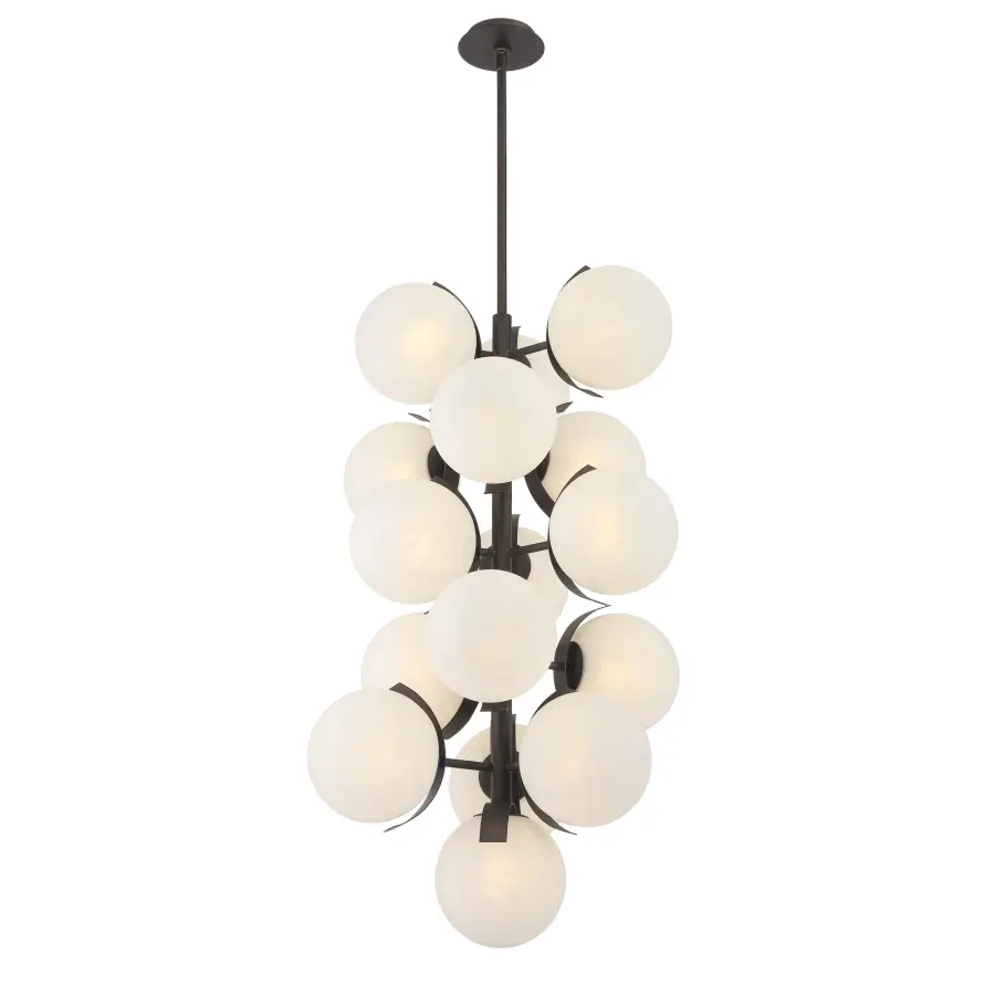 Vino 16-Light Pendant in Dark Bronze - Image 9