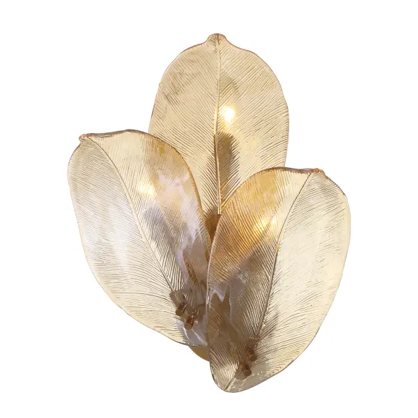 Orchid 3-Light Wall Sconce in Legacy Brass - Image 5