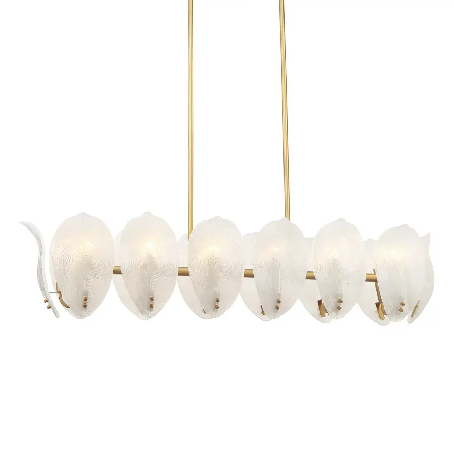 Orchid 48" 14-Light Island Chandelier - Image 1