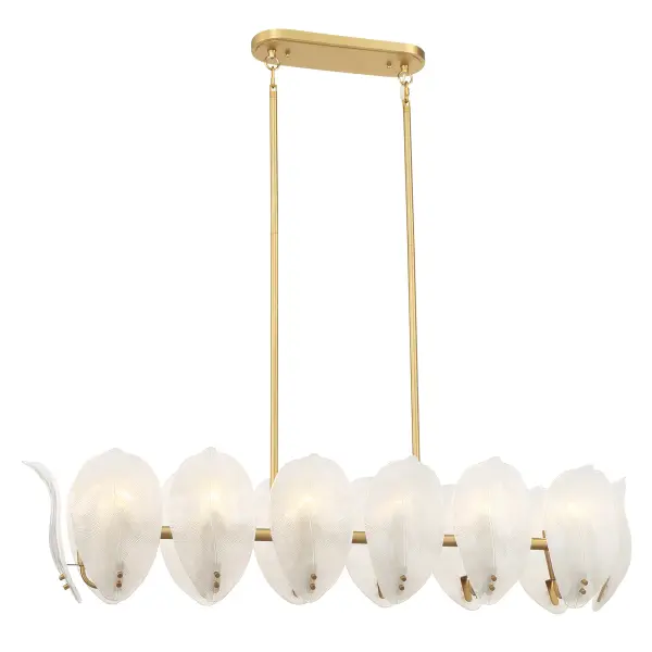Orchid 48" 14-Light Island Chandelier - Image 4