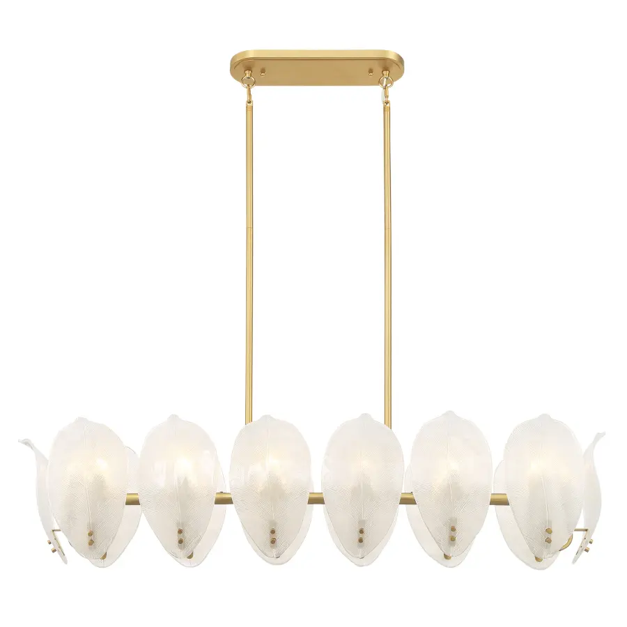 Orchid 48" 14-Light Island Chandelier - Image 5