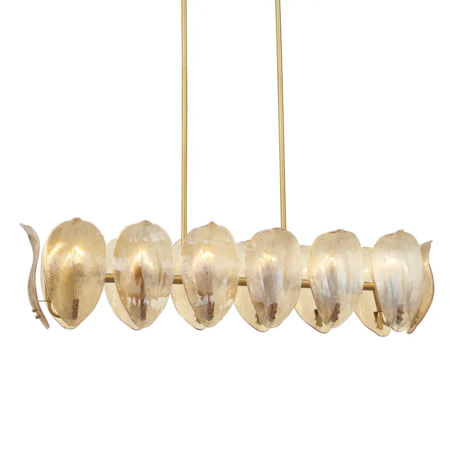 Orchid 48" 14-Light Island Chandelier - Image 1