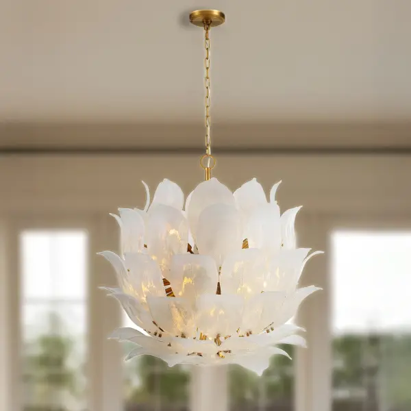 Orchid 35.5" 24-Light Pendant in Legacy Brass - Image 5