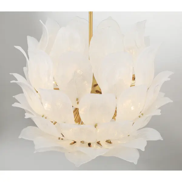 Orchid 35.5" 24-Light Pendant in Legacy Brass - Image 7