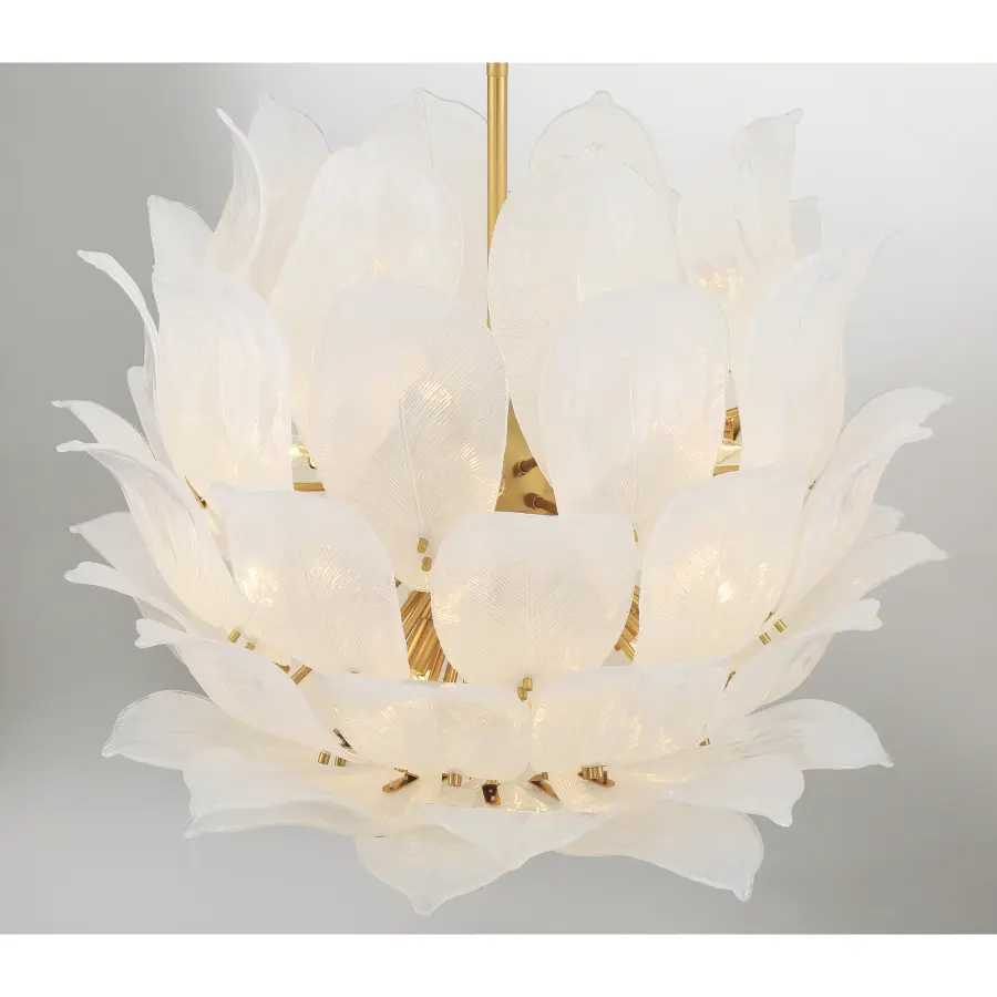 Orchid 35.5" 24-Light Pendant in Legacy Brass - Image 7