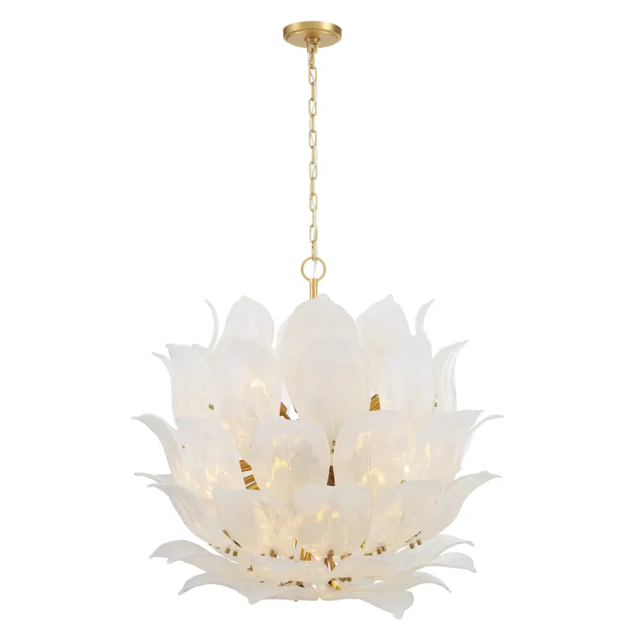 Orchid 35.5" 24-Light Pendant in Legacy Brass - Image 10