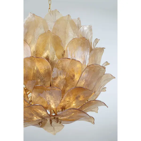 Orchid 35.5" 24-Light Pendant in Legacy Brass - Image 6