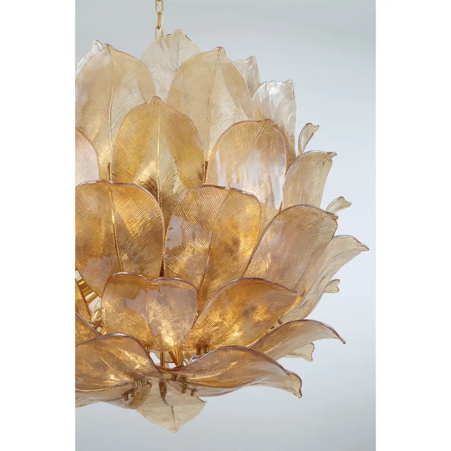 Orchid 35.5" 24-Light Pendant in Legacy Brass - Image 6