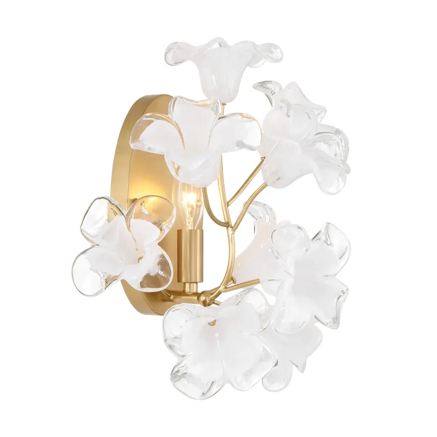 Bloome 14.75" Wall Sconce in Legacy Brass - Image 1