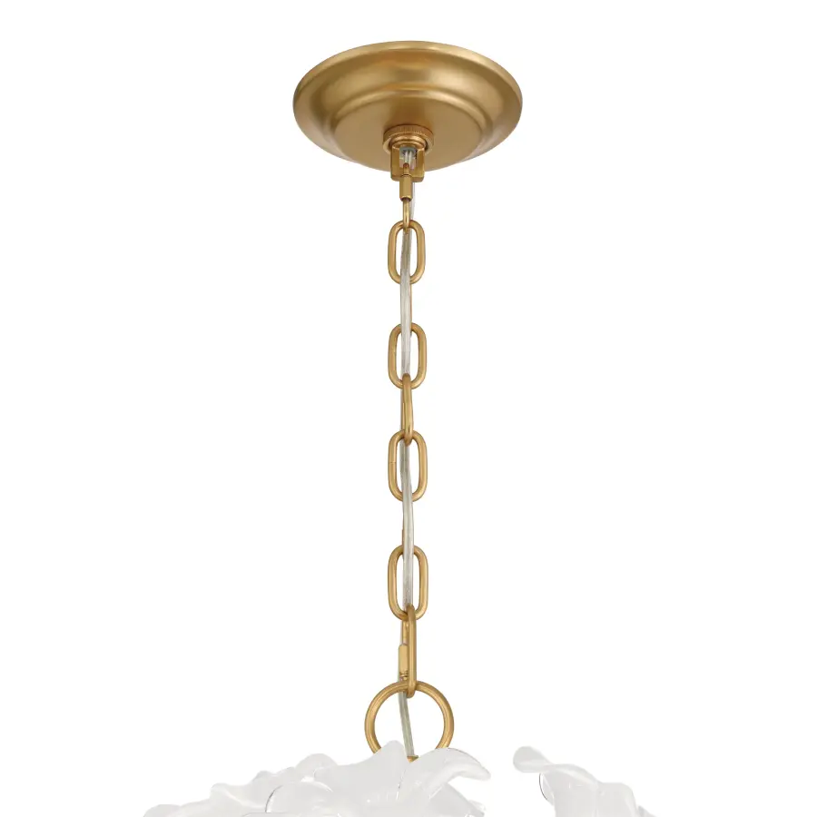 Bloome 22" 8-Light Pendant in Legacy Brass - Image 5