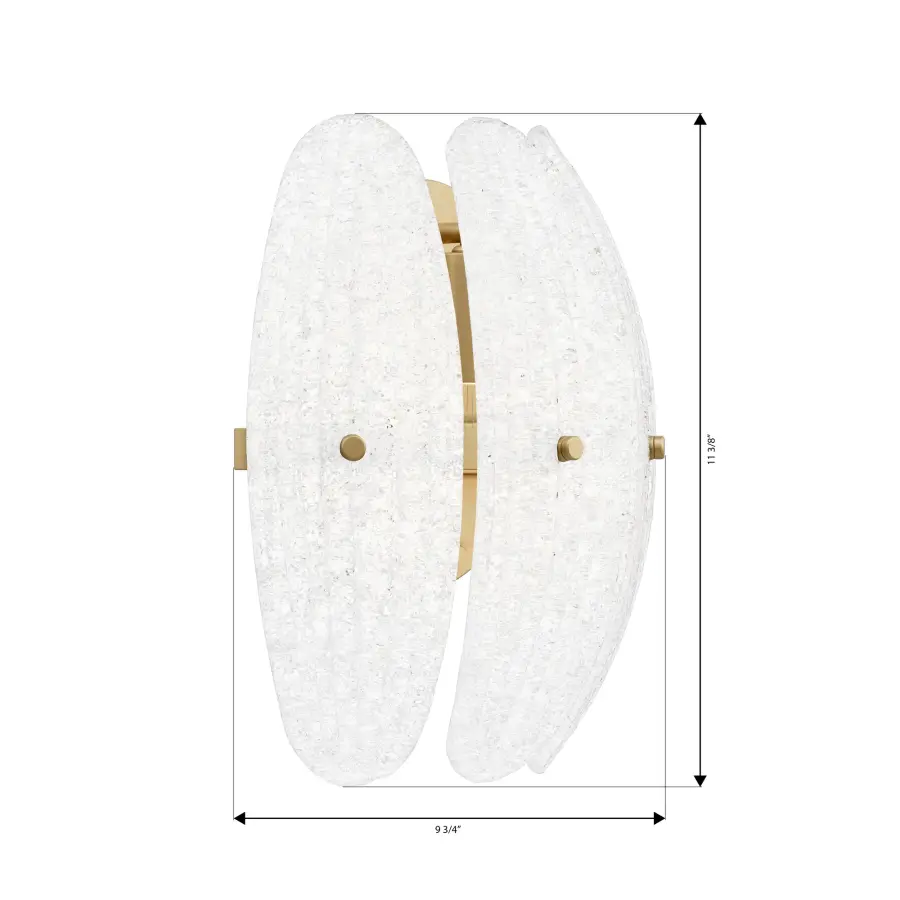 Marclaire 11.5" Wall Sconce in Legacy Brass - Image 4