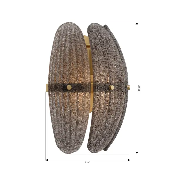 Marclaire 11.5" Wall Sconce in Legacy Brass - Image 4