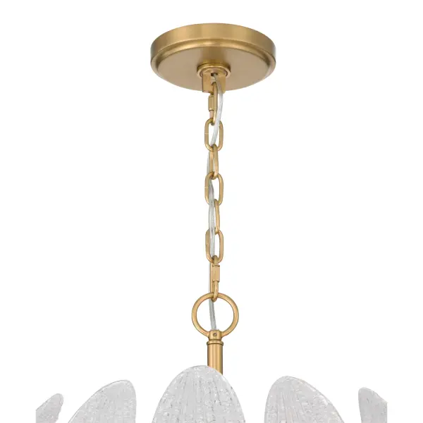 Marclaire 6-Light Pendant in Legacy Brass - Image 5
