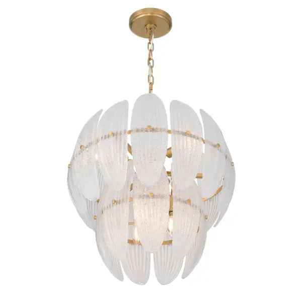 Marclaire 6-Light Pendant in Legacy Brass - Image 8