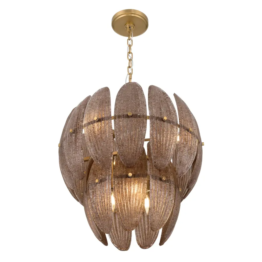 Marclaire 6-Light Pendant in Legacy Brass - Image 6