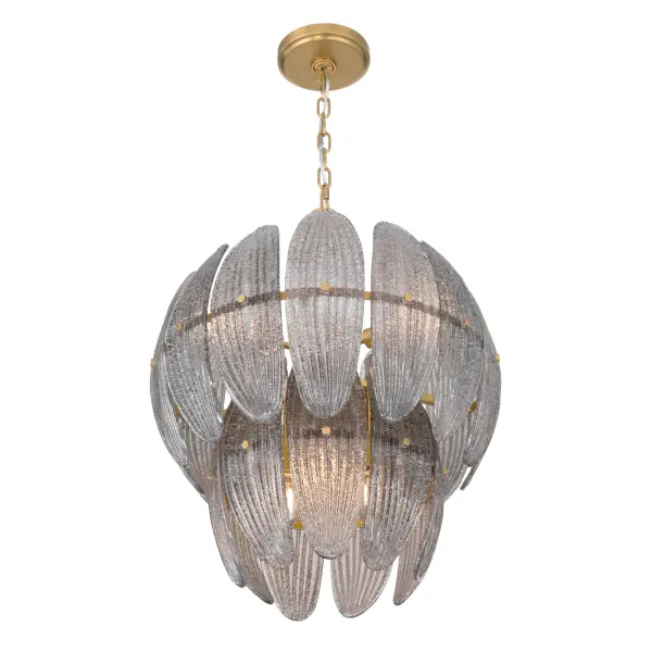 Marclaire 19.75" 6-Light Pendant in Legacy Brass - Image 8