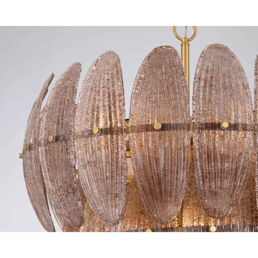 Marclaire 26.5" 11-Light Pendant in Legacy Brass - Image 7