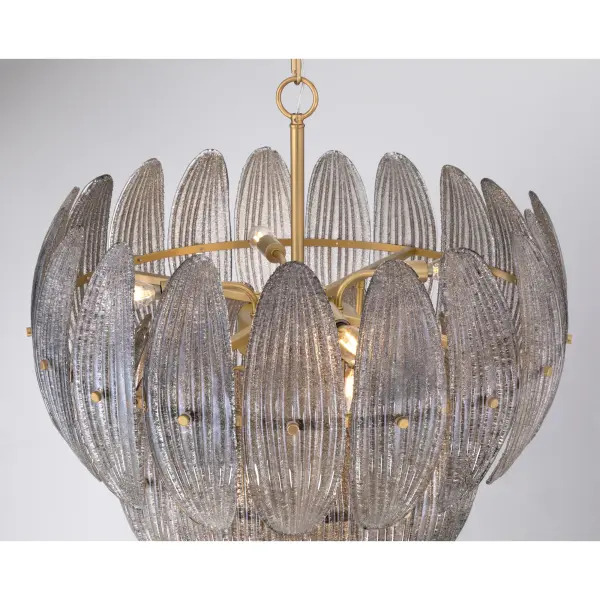Marclaire 26.5" 11-Light Pendant in Legacy Brass - Image 4