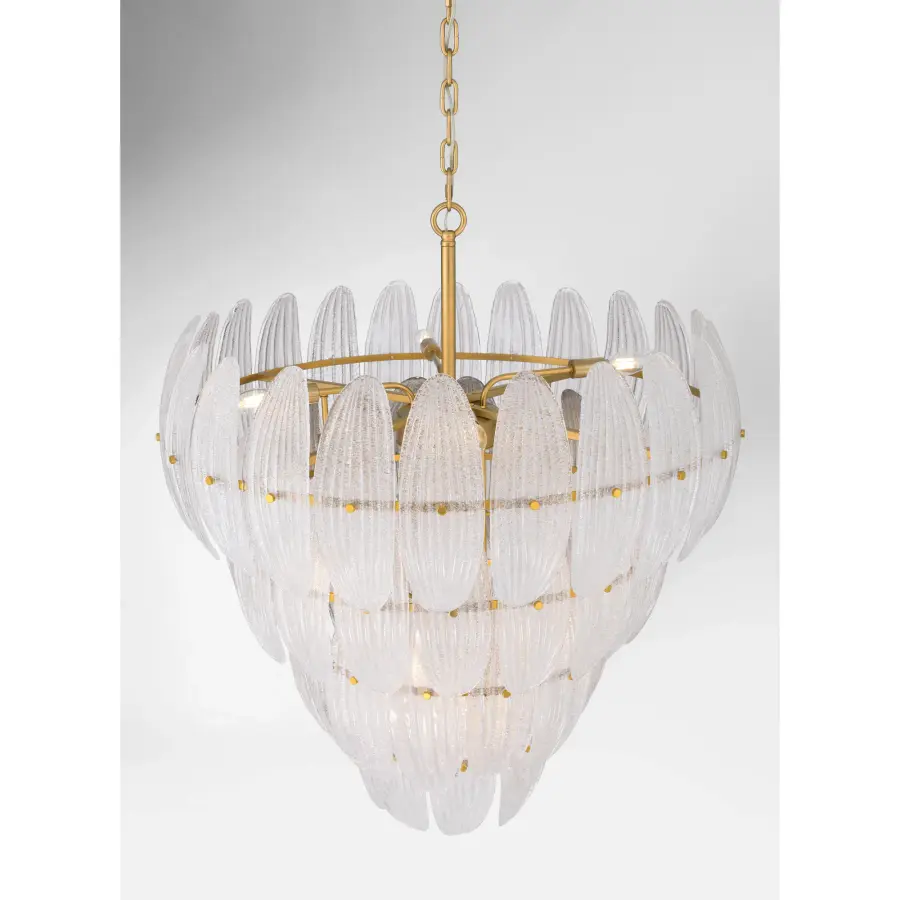 Marclaire 32.75" 15-Light Pendant in Legacy Brass - Image 5
