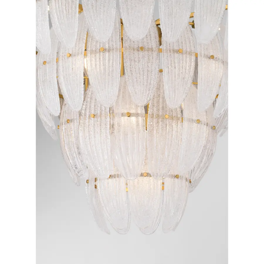 Marclaire 32.75" 15-Light Pendant in Legacy Brass - Image 6