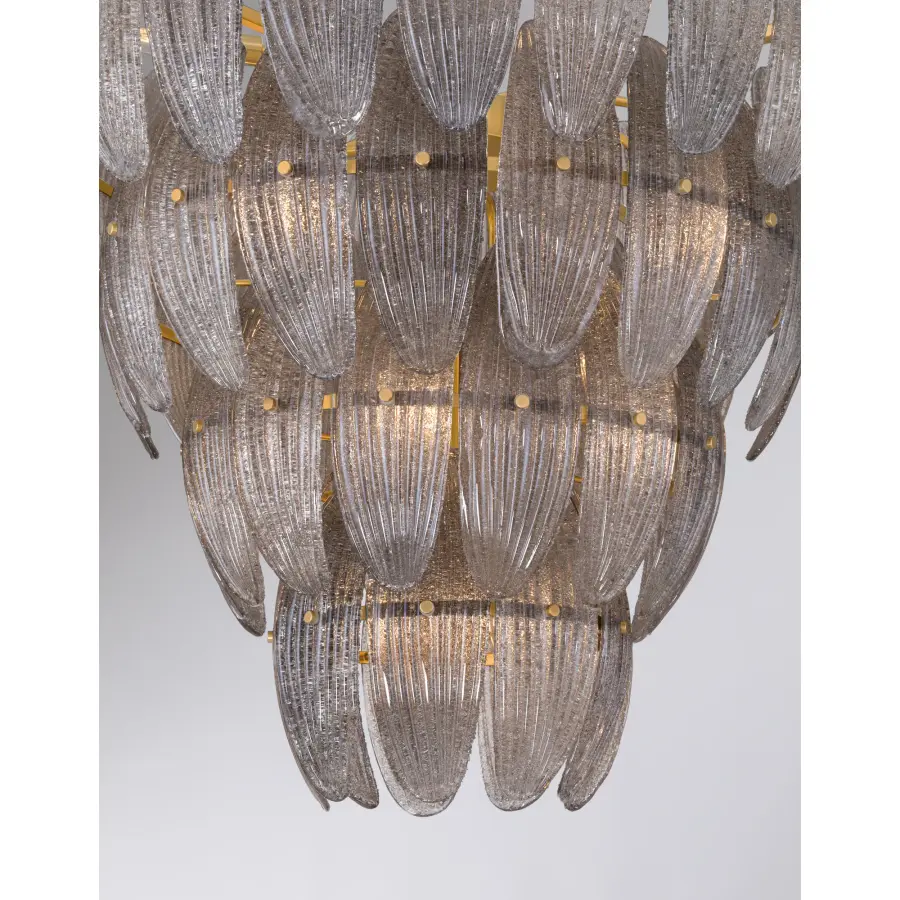 Marclaire 32.75" 15-Light Pendant in Legacy Brass - Image 6