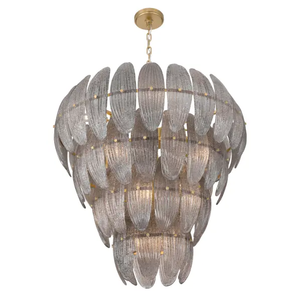 Marclaire 32.75" 15-Light Pendant in Legacy Brass - Image 7