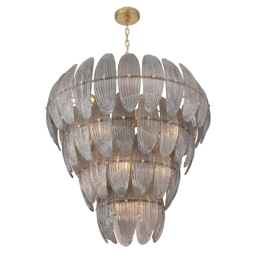 Marclaire 32.75" 15-Light Pendant in Legacy Brass - Image 7
