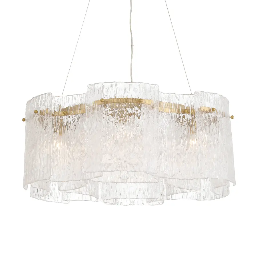Brookstreet 29.5" 6-Light Pendant in Legacy Brass - Image 1