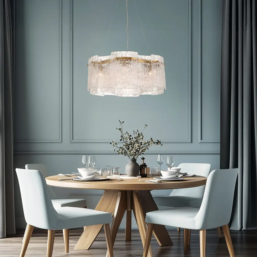Brookstreet 29.5" 6-Light Pendant in Legacy Brass - Image 5