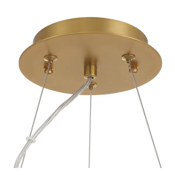 Brookstreet 29.5" 6-Light Pendant in Legacy Brass - Image 6