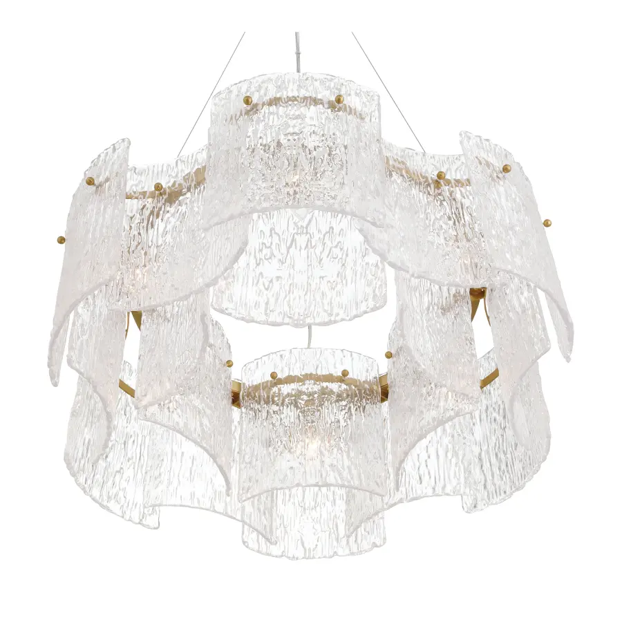 Brookstreet 29.5" 6-Light Pendant in Legacy Brass - Image 7