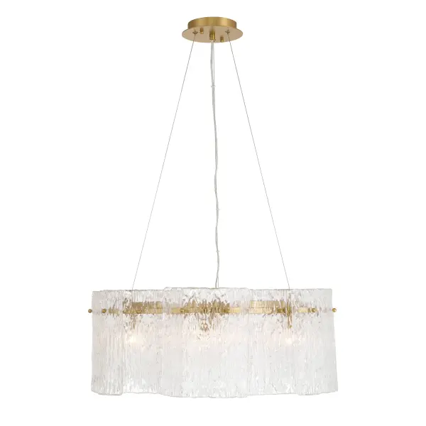 Brookstreet 29.5" 6-Light Pendant in Legacy Brass - Image 10